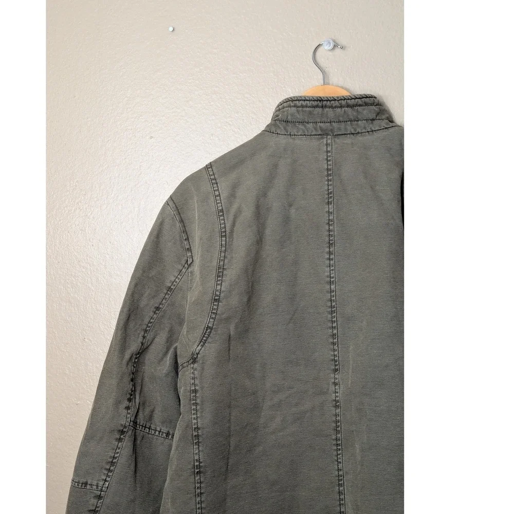 Levis Field Jacket Mens XL Brown Gorpcore Rugged Canvas Quilted Utility Coat